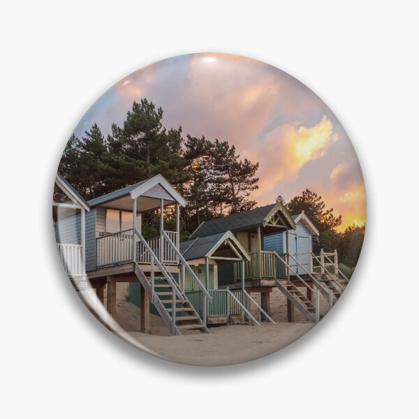 Item preview, Evening Light on the Beach Huts at Wells Norfolk designed and sold by dp-images.
