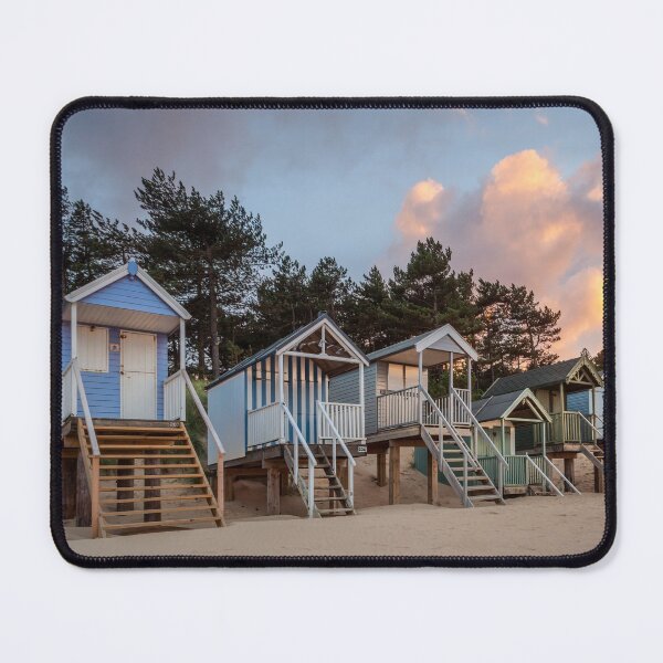 Item preview, Evening Light on the Beach Huts at Wells Norfolk designed and sold by dp-images.