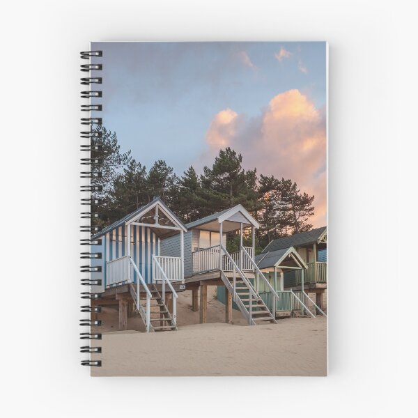 Item preview, Evening Light on the Beach Huts at Wells Norfolk designed and sold by dp-images.