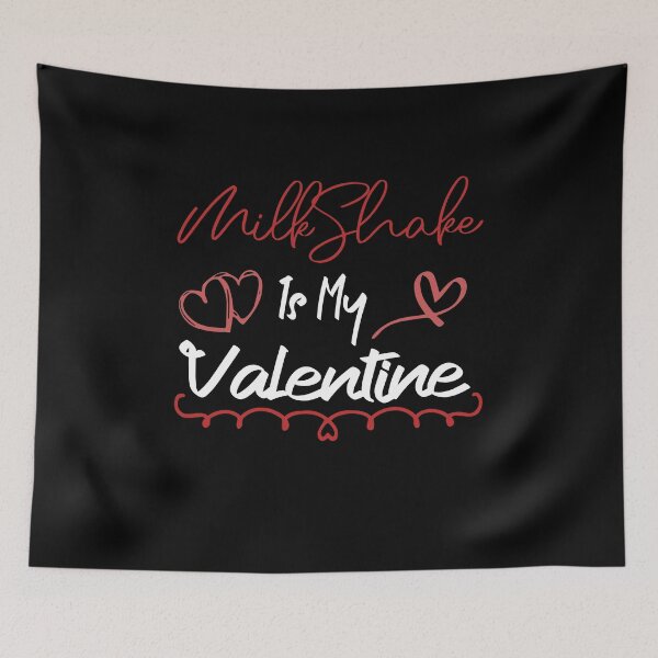 Item preview, MilkShake is my valentine - funny food gift idea for lovers  designed and sold by Yonshop.