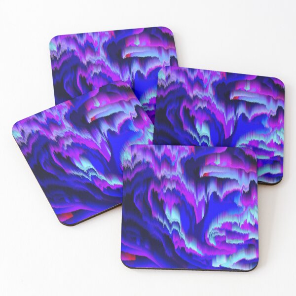 Item preview, Neon Pixel Sorting Swirls designed and sold by Asaha17.