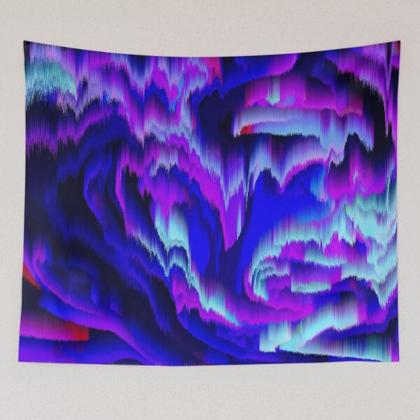 Item preview, Neon Pixel Sorting Swirls designed and sold by Asaha17.