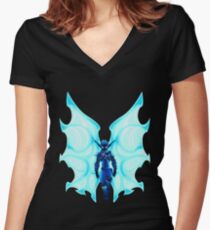 Light Jak Women's Fitted V-Neck T-Shirt