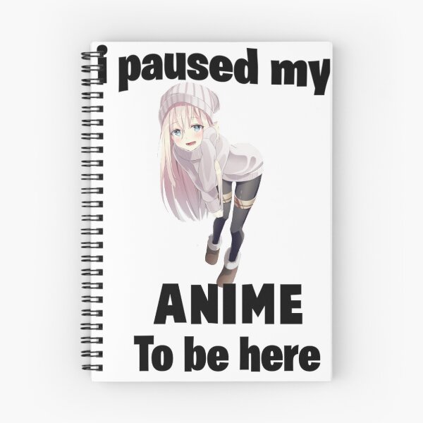 Item preview, Anime pausado hablar rápido designed and sold by Aestheticanime2.