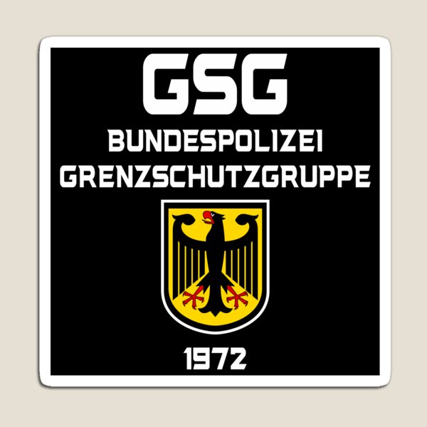 Artikel-Vorschau von GSG Grenzschutzgruppe 9 Bundesgrenzschutz 1284, designt und verkauft von TheAplus.