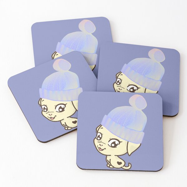 Item preview, Kawaii Dog Walk in the Snow designed and sold by SunfullyYours.