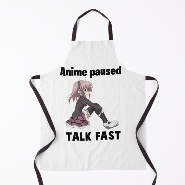 Aperçu de l'œuvre Anime Pause Parler Rapidement créée et vendue par Aestheticanime2.