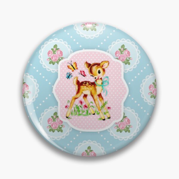 Item preview, Cute vintage deer, retro fifties designed and sold by Spooky Witch Dream.