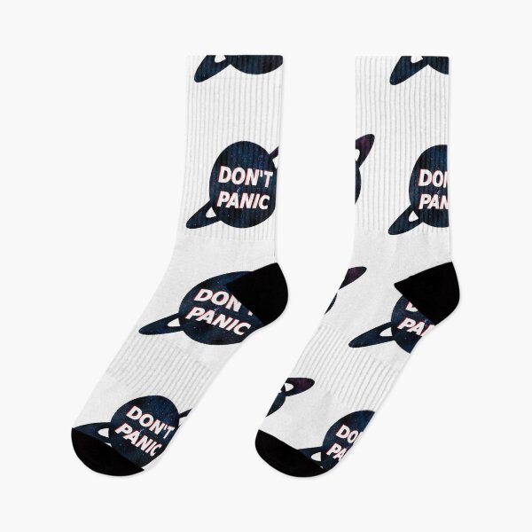 Item preview, Don't panic The Hitchhiker's Guide to the Galaxy designed and sold by yinon-h.