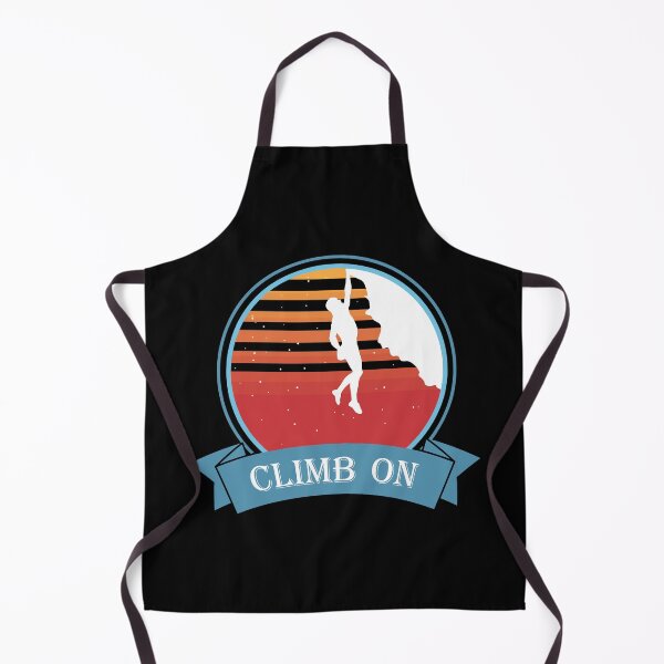 Item preview, Climb On Climbing Mountaineering Rock Climbing Motif designed and sold by DerNerd.