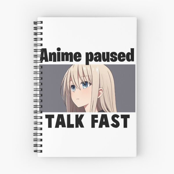 Item preview, Anime Pausado Hablar rápido designed and sold by Aestheticanime2.