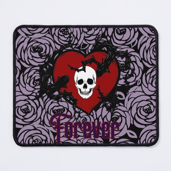 Item preview, Black Rose Aesthetic - Heart and Skull - Goth Valentine T-Shirt designed and sold by OliviaGbyKyro.