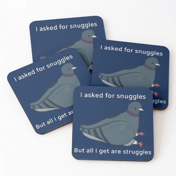 Item preview, I asked for snuggles but all I get are struggles designed and sold by Liv Arnold.
