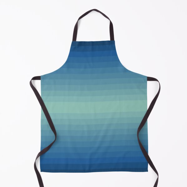 Item preview, Blue to green gradient / ombre stripes designed and sold by wordznart.