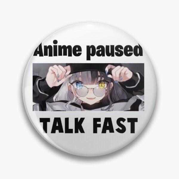 Item preview, Anime Pausado Hablar rápido designed and sold by Aestheticanime2.