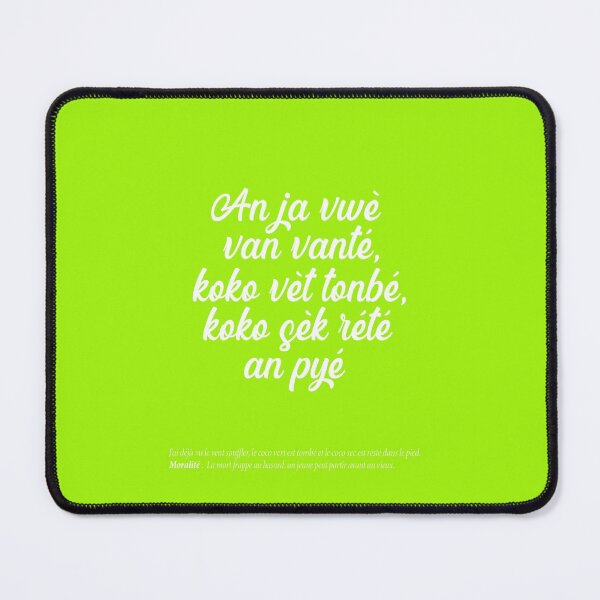 Item preview,   An ja vwè van vanté, koko vèt tonbé, koko sèk rété an pyé designed and sold by Madadesign.