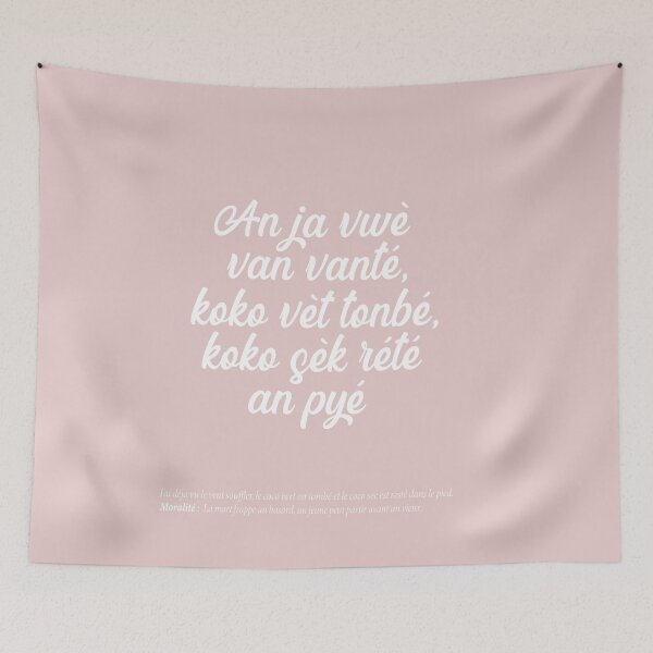 Item preview,   An ja vwè van vanté, koko vèt tonbé, koko sèk rété an pyé designed and sold by Madadesign.