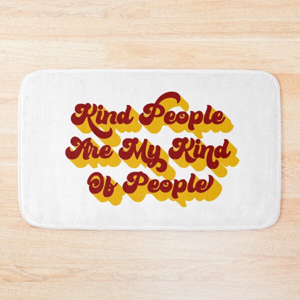 Item preview, Kind People are My Kind of People Red and Yellow designed and sold by AllVibesWelcome.