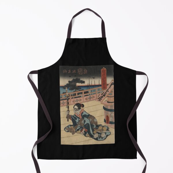 Item preview, Vintage Japanese Demon Yokai Woman Harbor 766 designed and sold by TheAplus.