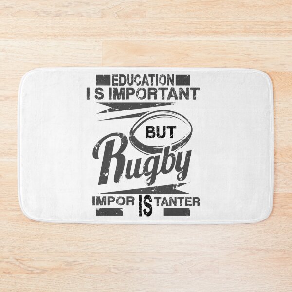 Item preview, Education Is Important But Rugby Is Importanter designed and sold by elkingo.