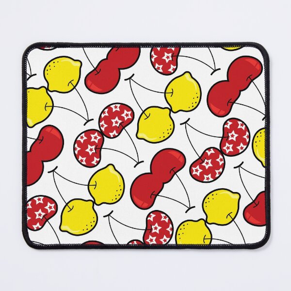 Item preview, Fun Cheeky Cherries And Lemons Trio © fatfatin designed and sold by fatfatin.