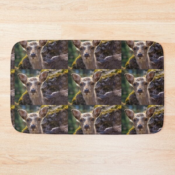Item preview, Sika deer portrait designed and sold by Lyl Dil Creations.