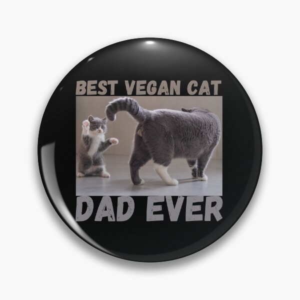 Item preview, Best Vegan Cat Dad Ever designed and sold by laamriya974.
