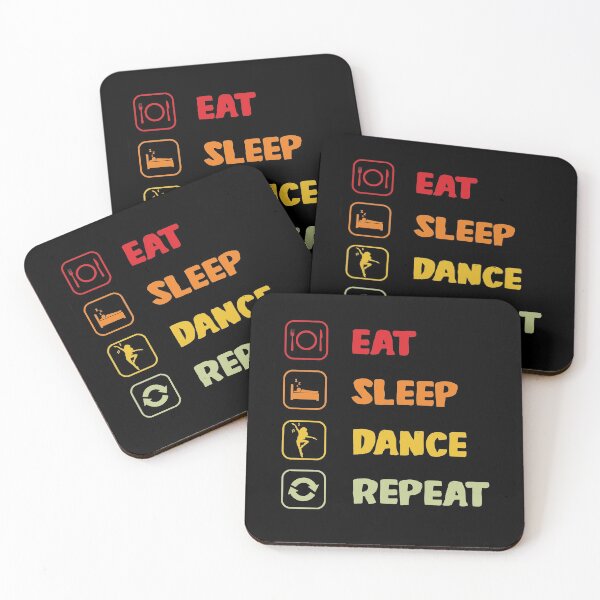 Item preview, Eat Sleep Dance Repeat Dancer Gift Dance & Dancing designed and sold by Lenny Stahl.
