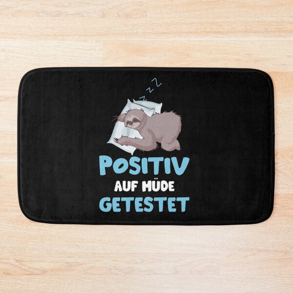 Item preview, Sloth tested positive for tired funny saying sloth designed and sold by Lenny Stahl.