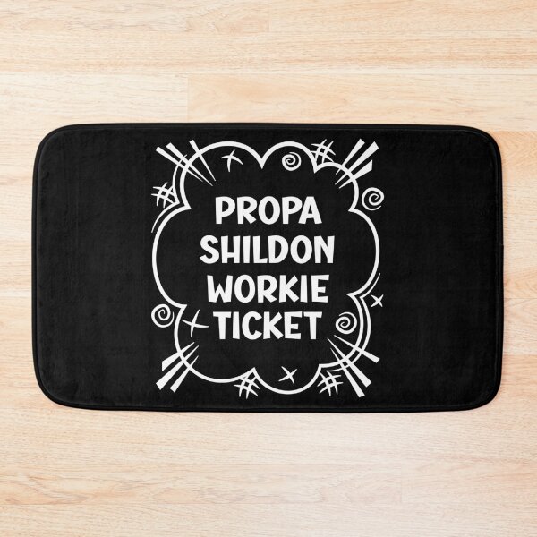 Item preview, PROPA SHILDON WORKIE TICKET a cheeky design for people from Shildon in the North East of England designed and sold by robimerch.