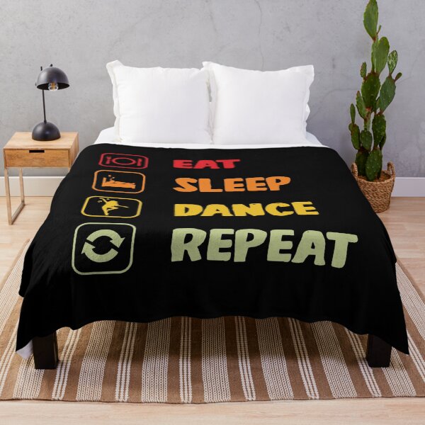 Item preview, Eat Sleep Dance Repeat Funny Dancers Day Dancing Gift Dance designed and sold by Lenny Stahl.