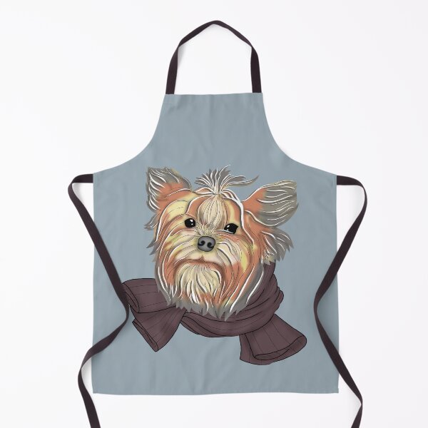 Item preview, Yorkshire Terrier in scarf. designed and sold by KateQR.