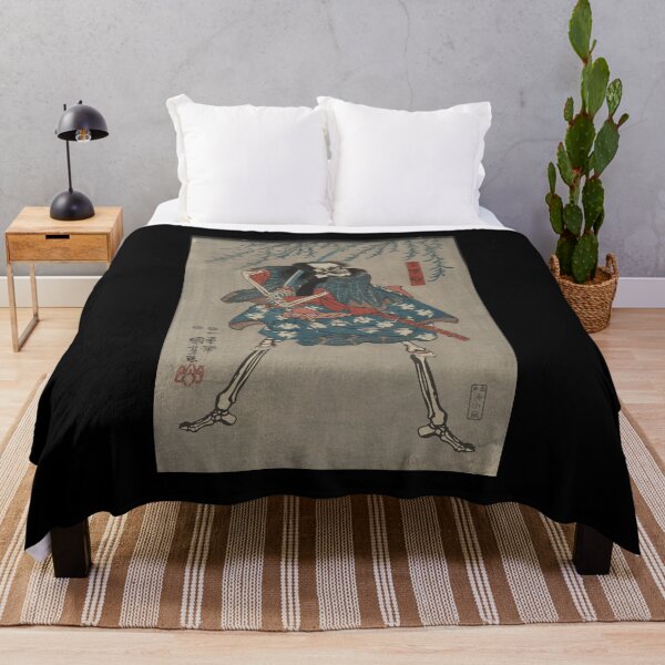 Item preview, Vintage Japanese Demon Yokai Samurai Warrior 768 designed and sold by TheAplus.