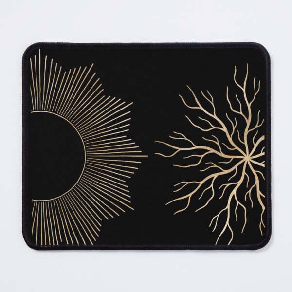 Item preview, Sun moon  Golden tapestry Wall hanging stars space psychedelic Black and gold tapestries" 369" positive  Energy law of attraction  designed and sold by Morinas.