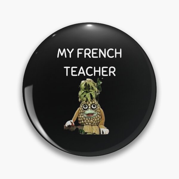 Item preview, MerchHaus - My French Teacher -  Telefrancais / Ananas Design designed and sold by MerchHaus.