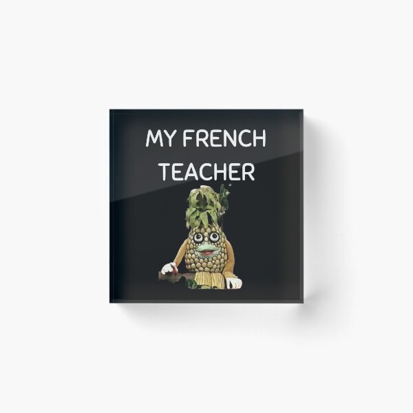 Item preview, MerchHaus - My French Teacher -  Telefrancais / Ananas Design designed and sold by MerchHaus.