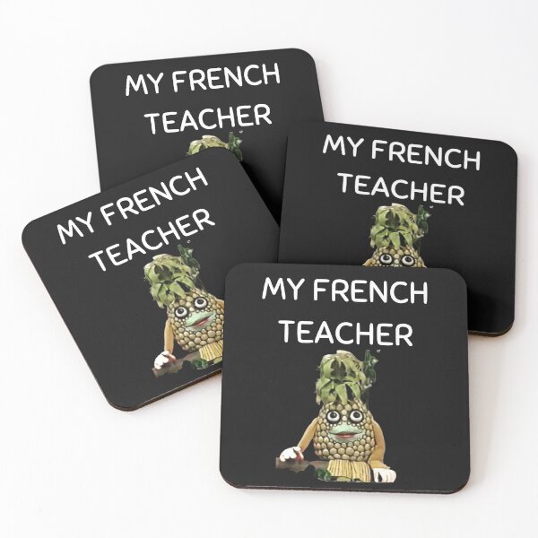Item preview, MerchHaus - My French Teacher -  Telefrancais / Ananas Design designed and sold by MerchHaus.