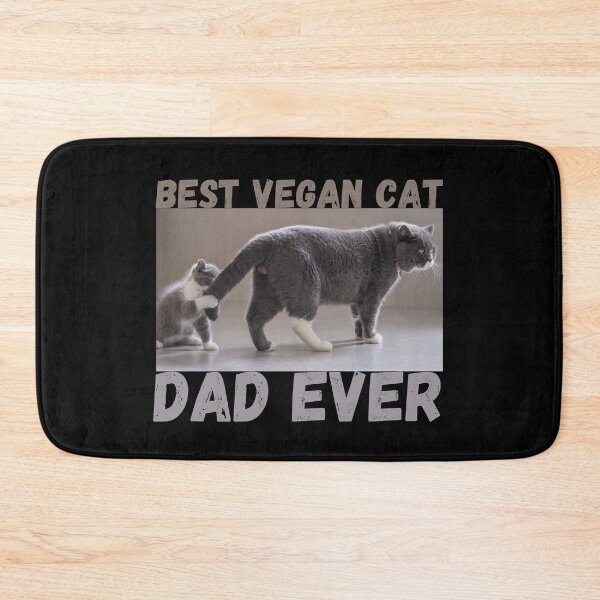 Item preview, Best Vegan Cat Dad Ever designed and sold by laamriya974.