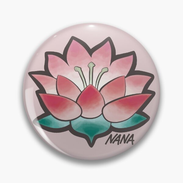 Artikelvorschau, NANA Ren Lotusblumen Tattoo entworfen und verkauft von Blank-Infinity.