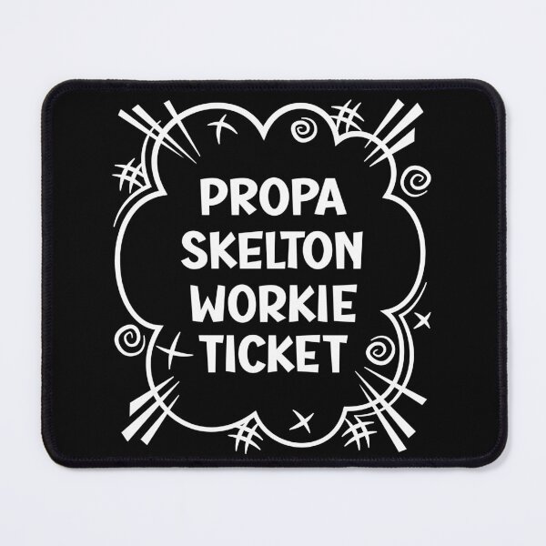 Item preview, PROPA SKELTON WORKIE TICKET a cheeky design for people from Skelton in the North East of England designed and sold by robimerch.