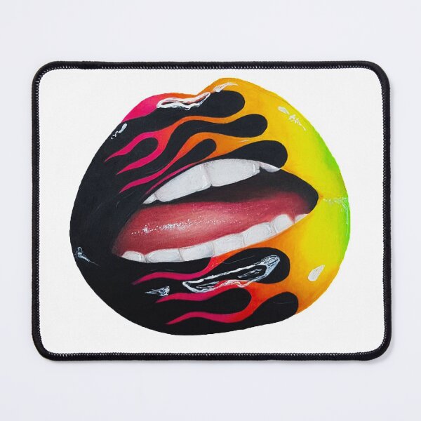 Item preview, Rainbow lip drawing designed and sold by Jcolordrawingz.