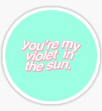 violet Sticker