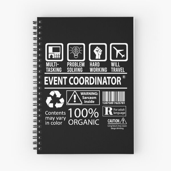Item preview, Event Coordinator T Shirt - MultiTasking Certified Job Gift Item Tee designed and sold by oslandefren.