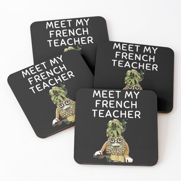 Item preview, MerchHaus - Meet My French Teacher -  Telefrancais / Ananas Design designed and sold by MerchHaus.