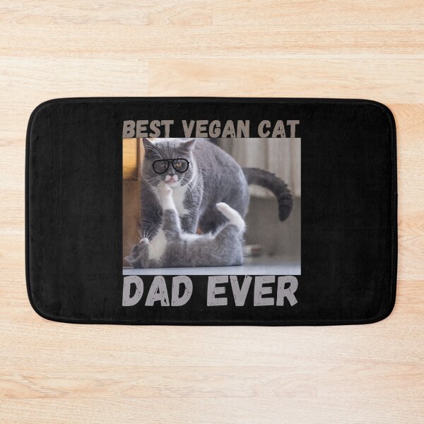 Item preview, Best Vegan Cat Dad Ever designed and sold by laamriya974.