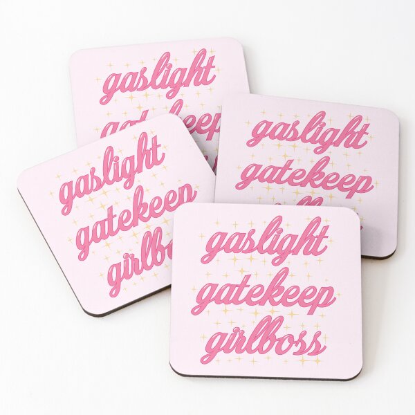 Item preview, Gaslight, Gatekeep, Girlboss designed and sold by gillrosedraws.