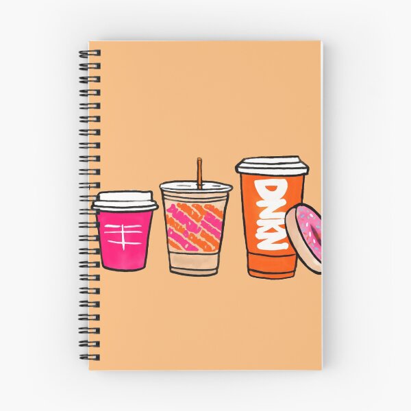 Item preview, Dunkin Design w Donut designed and sold by gillrosedraws.