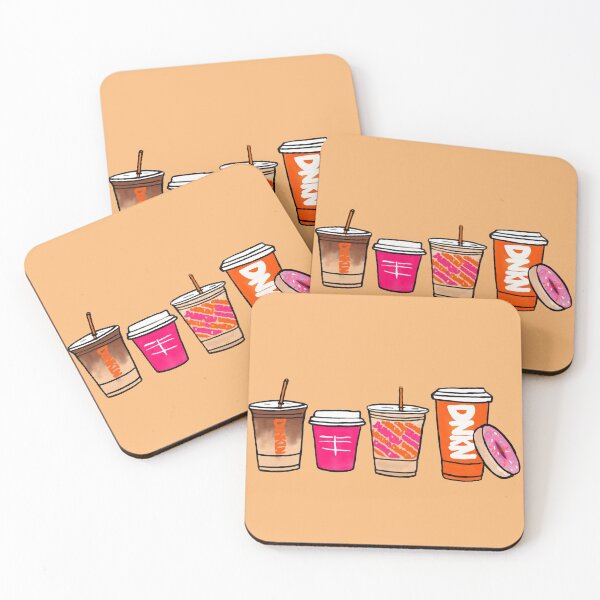 Item preview, Dunkin Design w Donut designed and sold by gillrosedraws.