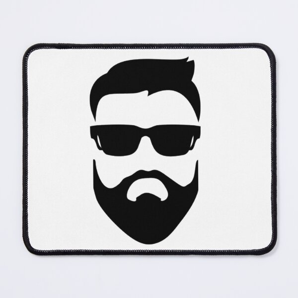 Item preview, HANDSOME GUY - BEARDED MAN WITH SUNGLASSES designed and sold by MrCreativeArts.