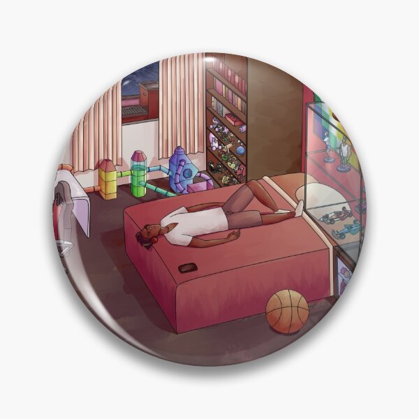 Item preview, Guy chilling in his bedroom designed and sold by croscreates.